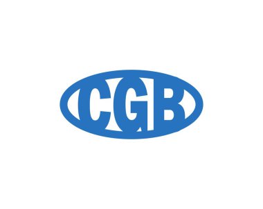 CGB logo tasarım vektör şablonu. CGB