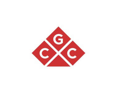 CGC logo tasarım vektör şablonu. CGC