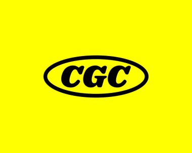 CGC logo tasarım vektör şablonu. CGC
