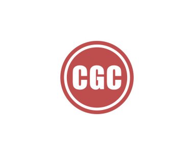 CGC logo tasarım vektör şablonu. CGC