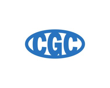 CGC logo tasarım vektör şablonu. CGC