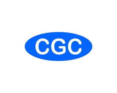 CGC logo tasarım vektör şablonu. CGC