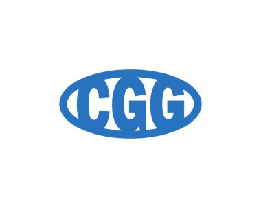 CGG logo tasarım vektör şablonu. CGG