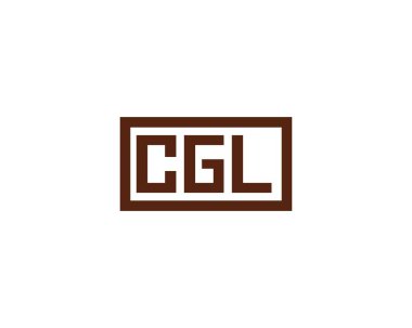 CGL logo tasarım vektör şablonu. CGL