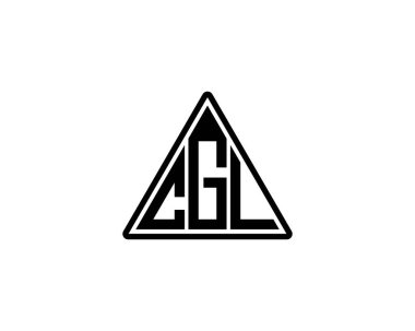 CGL logo tasarım vektör şablonu. CGL