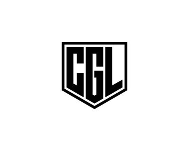 CGL logo tasarım vektör şablonu. CGL