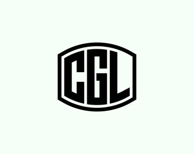 CGL logo tasarım vektör şablonu. CGL