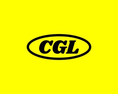 CGL logo tasarım vektör şablonu. CGL