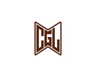 CGL logo tasarım vektör şablonu. CGL