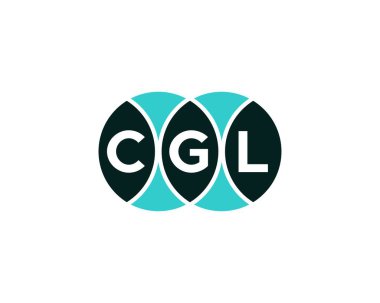 CGL logo tasarım vektör şablonu. CGL