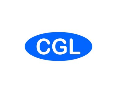 CGL logo tasarım vektör şablonu. CGL