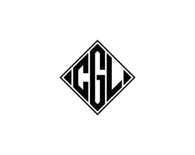 CGL logo tasarım vektör şablonu. CGL
