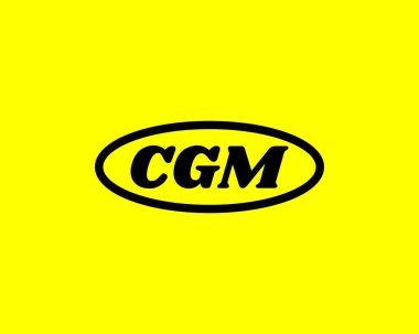 CGM logo tasarım vektör şablonu. CGM