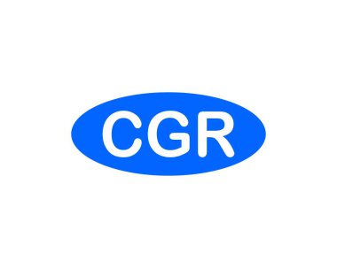 CGR logo tasarım vektör şablonu. CGR