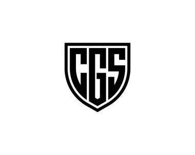 CGS logo tasarım vektör şablonu. CGS