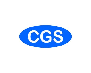 CGS logo tasarım vektör şablonu. CGS