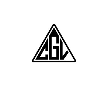 CGV Logo tasarım vektör şablonu. CGV