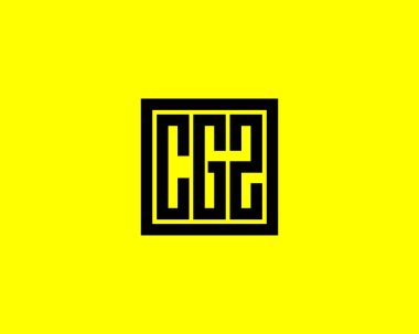 CGZ logo tasarım vektör şablonu. CGZ