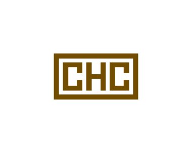 CHC Logo tasarım vektör şablonu. CHC