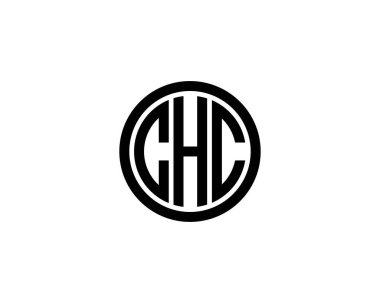 CHC Logo tasarım vektör şablonu. CHC