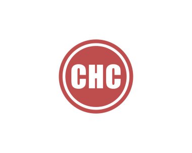 CHC Logo tasarım vektör şablonu. CHC