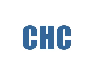 CHC Logo tasarım vektör şablonu. CHC