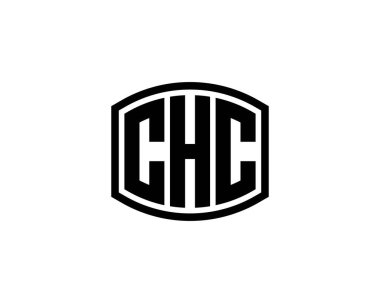 CHC Logo tasarım vektör şablonu. CHC