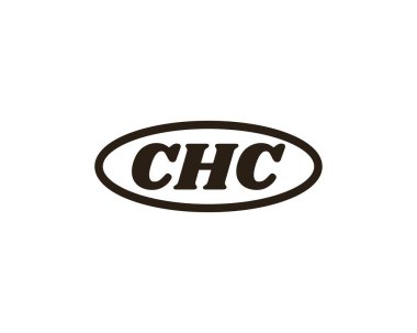CHC Logo tasarım vektör şablonu. CHC