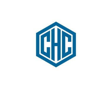 CHC Logo tasarım vektör şablonu. CHC