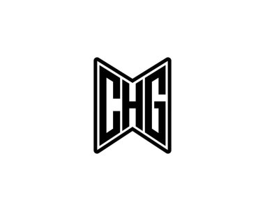 CHG logo tasarım vektör şablonu. CHG