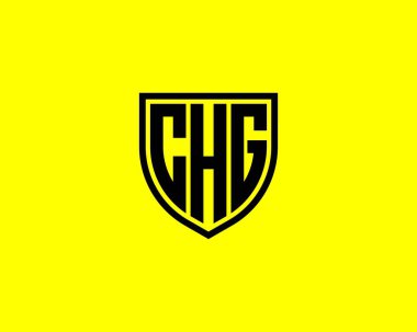 CHG logo tasarım vektör şablonu. CHG