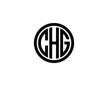 CHG logo tasarım vektör şablonu. CHG