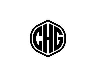 CHG logo tasarım vektör şablonu. CHG
