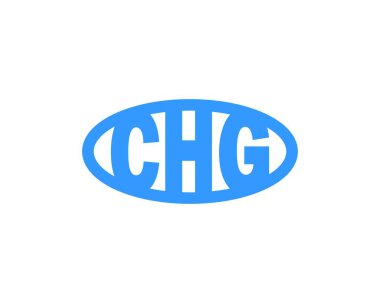 CHG logo tasarım vektör şablonu. CHG