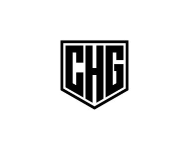 CHG logo tasarım vektör şablonu. CHG