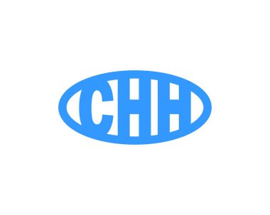 CHH Logo tasarım vektör şablonu. CHH