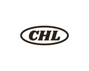 CHL logo tasarım vektör şablonu. CHL