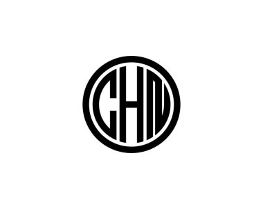 CHN Logo tasarım vektör şablonu. CHN