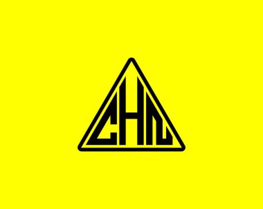 CHN Logo tasarım vektör şablonu. CHN