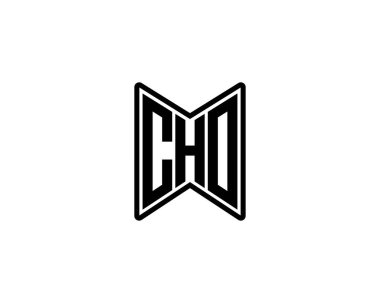 CHO logo tasarım vektör şablonu. CHO