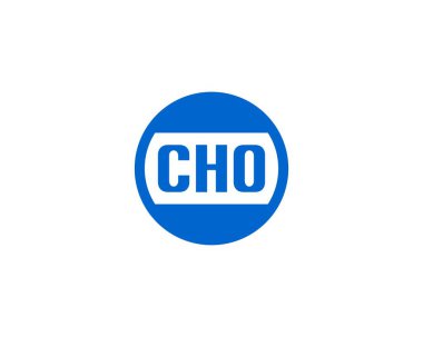CHO logo tasarım vektör şablonu. CHO