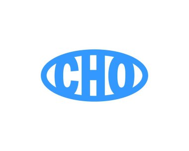 CHO logo tasarım vektör şablonu. CHO