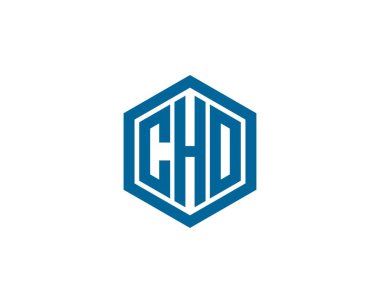 CHO logo tasarım vektör şablonu. CHO