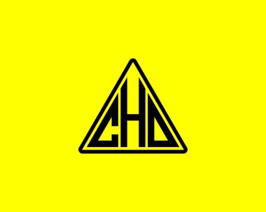 CHO logo tasarım vektör şablonu. CHO