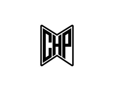 CHP Logo tasarım vektör şablonu. CHP