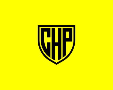 CHP Logo tasarım vektör şablonu. CHP