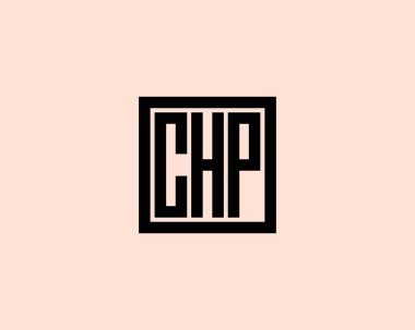 CHP Logo tasarım vektör şablonu. CHP