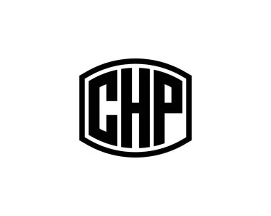 CHP Logo tasarım vektör şablonu. CHP