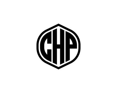 CHP Logo tasarım vektör şablonu. CHP