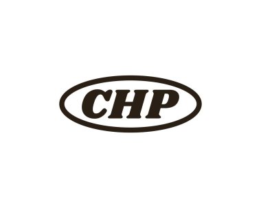 CHP Logo tasarım vektör şablonu. CHP